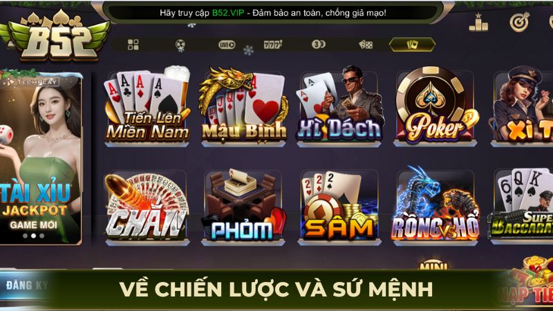 Giới thiệu cổng game B52 về chiến lược và sứ mệnh